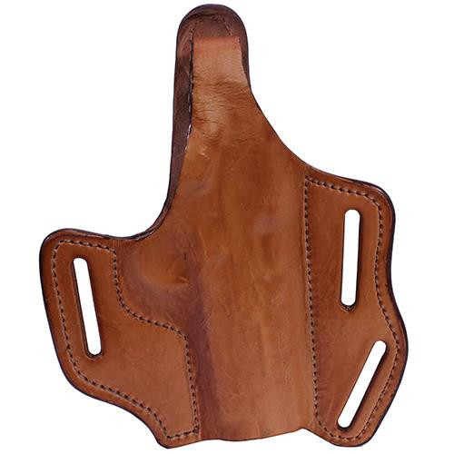 Frontline Multi Purpose Pancake Leather Holster 1911 Colt Commander, Brown, Right Hand