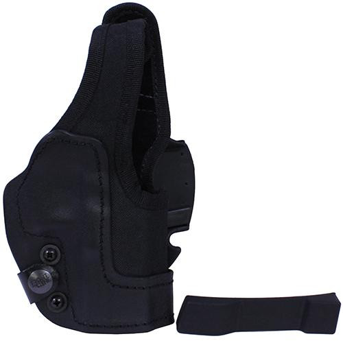 Frontline KNG Thumb Break Belt Holster Glock 30, Black, Right Hand