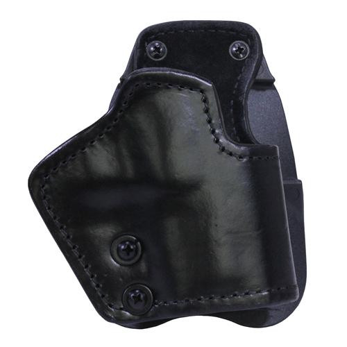 Frontline 3 Layer Synthetic Leather Paddle Holster Springfield XD with 3" Barrel, Black, Right Hand