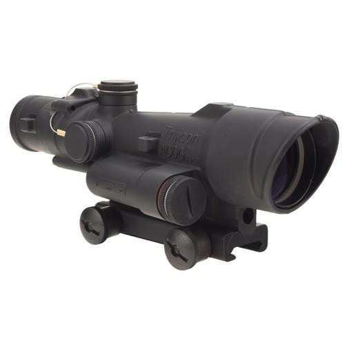 Trijicon ACOG 3.5x35 LED Illuminated Scope Red, .308 Crosshair Reticle with TA51 Mount, Black
