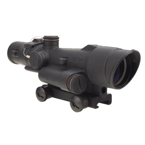 Trijicon ACOG 3.5x35 LED Illuminated Scope Red, .308 Horseshoe Reticle with TA51 Mount, Black