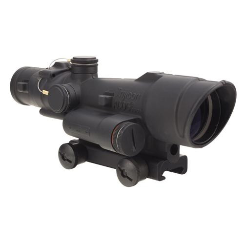 Trijicon ACOG 3.5x35 LED Illuminated Scope Red, .223 Horseshoe Reticle with TA51 Mount, Black