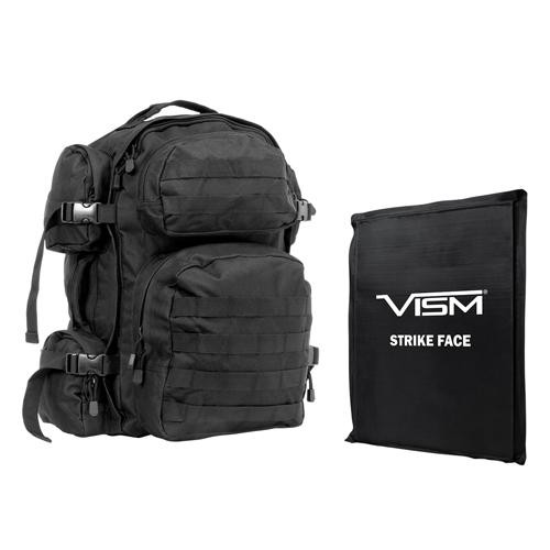 NcStar Tactical Backpack with 10 x 12 Square Panels Black