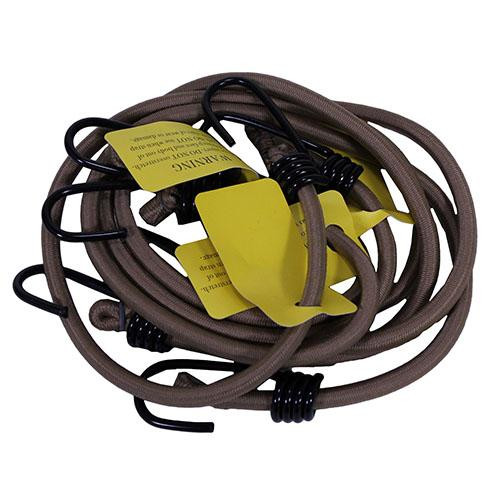 Proforce Equipment Heavy Duty Bungee Cords Tan, 4 Pack