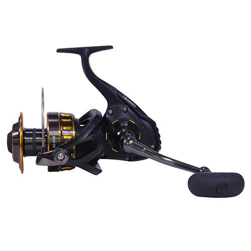 Daiwa BG Saltwater Spinning Reel 6500, 5.3:1 Gear Ratio, 6+1 Bearings, 48.7" Retrieve Rate, 33 lb Max Drag