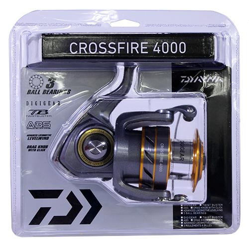 daiwa crossfire 3bi spinning reel 2000 – Hub Sports Canada Twist Buster line twist reduction Катушка Daiwa Crossfire 2000 3Bi