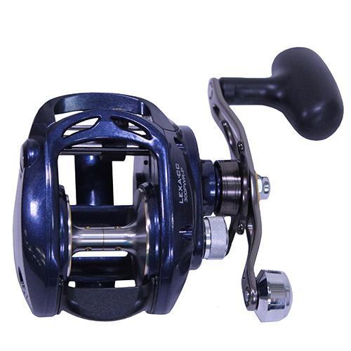 Daiwa Lexa Line Counter Casting Reel 5.5:1 Gear Ratio, 7 Bearings, 22 lb Max Drag, Ambidextrous