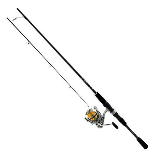 Daiwa Revros Freshwater Spinning Combo 4RB+1RB Bearings, 7 Length, 2 Piece Rod, Medium Power