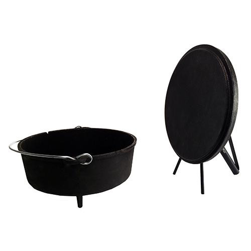 Campmaid Dutch Oven 12" with Kick Stand