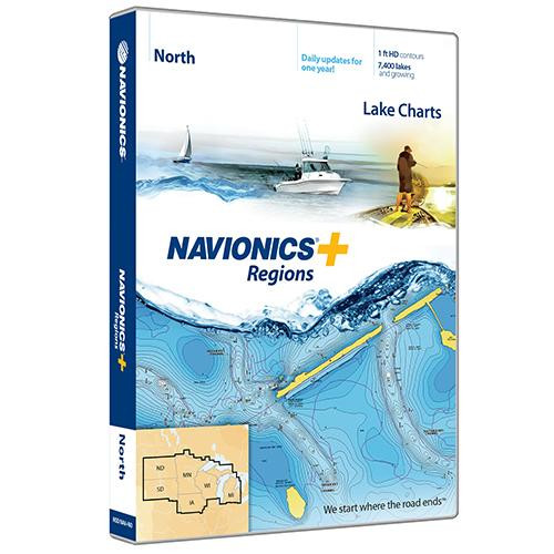 Navionics Plus Chart Plotter North