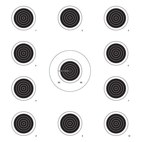TargDots Target Roll Small Bore