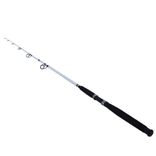 Berkley Big Game Spinning Rod 8 Length, 2pc Rod, 12-30 lb Line Rate, 1-4 oz Lure Rate, Medium/Heavy Power