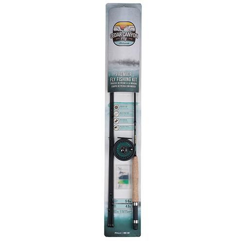 Shakespeare Cedar Canyon Premier Kit 9 Length, 4 Piece Rod, 5/6wt Line Rating, Ambidextrous