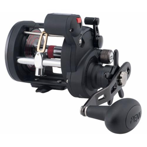 Penn Warfare Level Wind Conventional Reel 30 Reel Size, 3.9:1 Gear Ratio, 27" Retrieve Rate, 3 Bearings, Right Hand