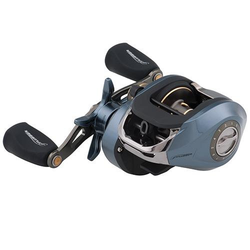 Pflueger President Low Profile Baitcast Reel 7.3:1 Gear Ratio, 7 Bearings, 31" Retrieve Rate, Right Hand, Clam Package