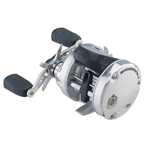 Abu Garcia Ambassadeur s Line Counter Baitcast Round Reel 6500, 5.3:1 Gear Ratio, 3 Bearing, 25 1/2" Retrieve Rate, Right Hand, Boxed