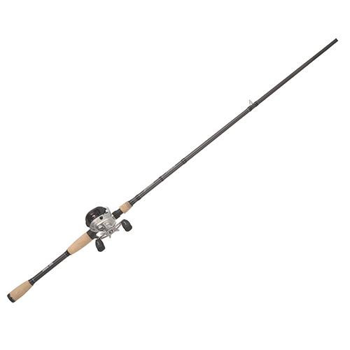 Pflueger Trion Low Pro Baitcast Combo, 7.3:1 Gear Ratio, 7 1pc Rod, 10-17 lb Line Rating