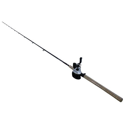 Abu Garcia Maxtoro Baitcast Combo 50, 5.3:1 Gear Ratio, 76 Length 2pc Rod, 8-12 lb Line Rate Medium/Heavy Power