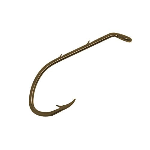 Eagle Claw ProV Bend Bait Holder Down Eye Size 2/0, Bronze