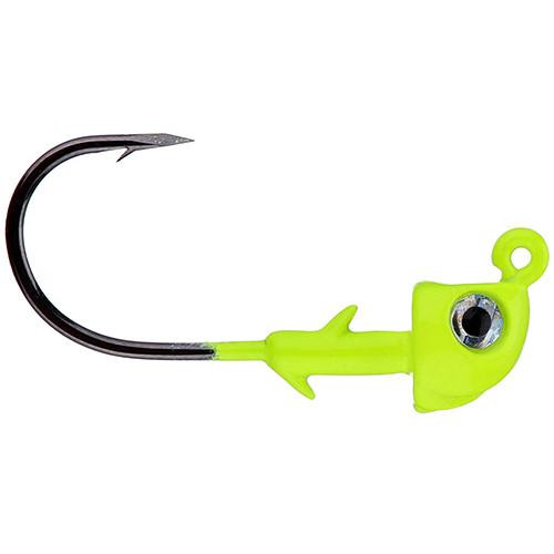 Eagle Claw Trokar Boxing Glove Jig 3/8 oz Size, Chartreuse, Per 3