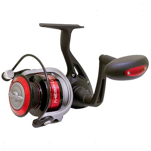 Zebco / Quantum Fin Nor Mega Lite Spinning Reel 80, 4.9:1 Gear Ratio, 42" Retrieve Rate, 5 Bearings, Left Hand, Boxed