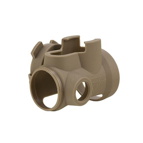 Trijicon Miniature Rifle Optic (MRO) Slip On Flip Cap with Clear Lens, Flat Dark Earth