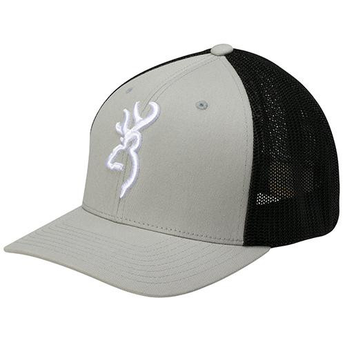 Browning Colstrip Mesh Cap Small/Medium, Gray