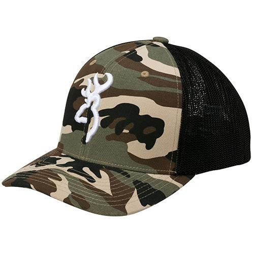 Browning Colstrip Mesh Cap Camouflage, Large/X-Large