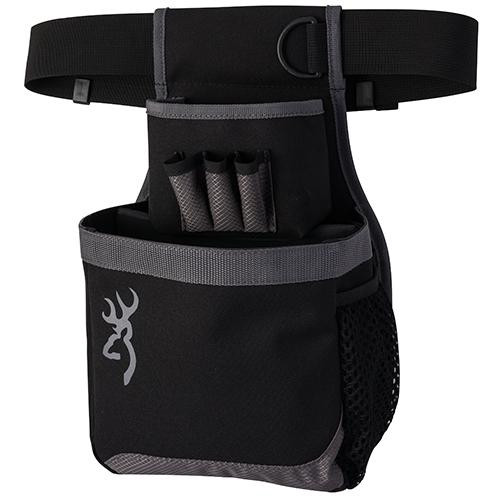 Browning Flash Shell Pouch, Black/Gray
