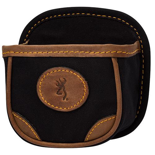 Browning Lona Canvas/Leather Shell Box Carrier, Black