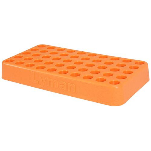 Lyman Custom Fit Loading Block .485" Hole Diameter, Orange