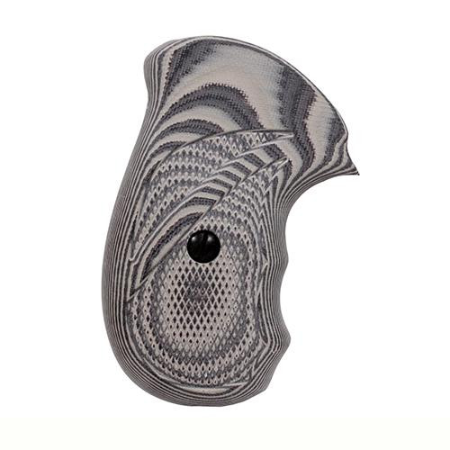 Pachmayr G-10 Tactical Pistol Grips Taurus 85 G10, Checkered, Gray, Black