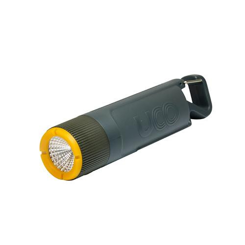 UCO Firefly Matchcase/Flashlight LED, Bottle Opener, Gray