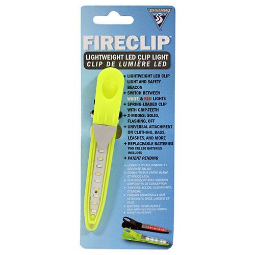 Seattle Sports FireClip LED Light Green