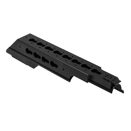 NcStar AK Keymod Mount Receiver Cover 9.5", Aluminum Rail, Steel, Black