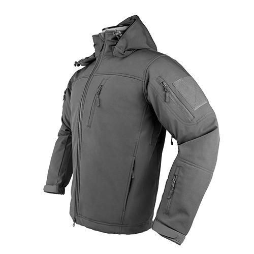 NcStar Trekker Jacket Medium, Urban Gray, Polyester Outside, Micro Fleece Inside