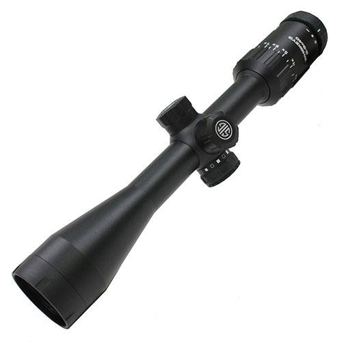 Sig Sauer Whiskey3 SFP Hunting Riflescope 3-9x40mm, 1" Main Tube, HellFire Quad Plex, Black