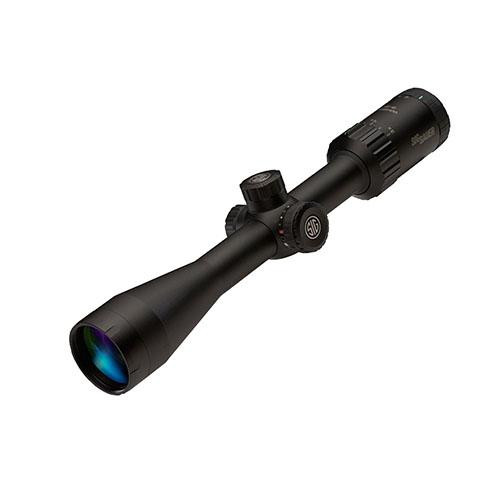 Sig Sauer Whiskey3 SFP Hunting Riflescope 3-9x40mm, 1" Main Tube, Quad Plex Reticle, Matte Black