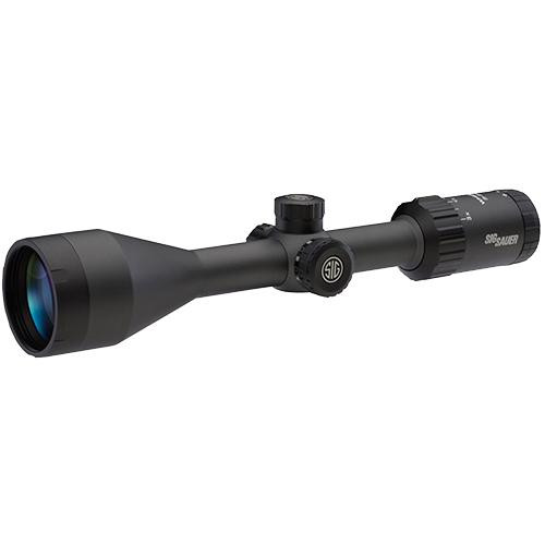 Sig Sauer Whiskey3 SFP Hunting Riflescope 3-9x50mm, 1 Main Tube, QuadPlex Wire Reticle, Black