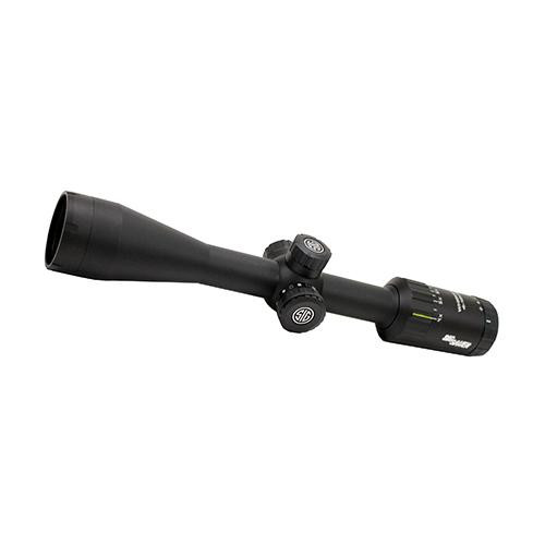 Sig Sauer Whiskey3 SFP Hunting Riflescope 4-12x40mm, 1" Main Tube, Illuminated HellFire TriPlex Reticle, Black