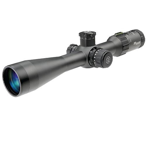 Sig Sauer Tango4 FFP Tactical Riflescope 3-12x42mm, 30mm Main Tube, MRAD Milling, Graphite