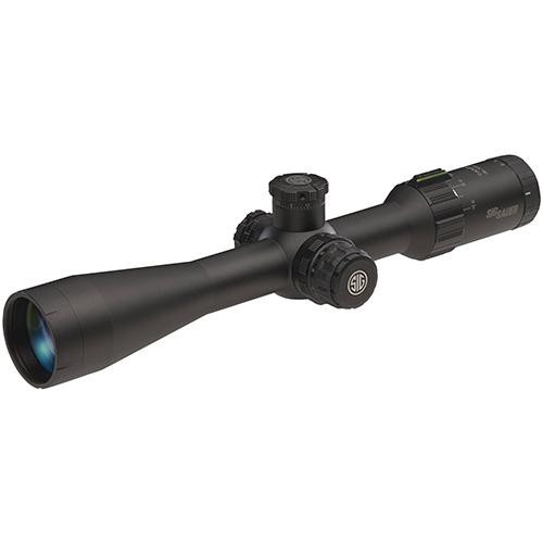 Sig Sauer Tango4 FFP Tactical Riflescope 4-16x44mm, 30mm Main Tube, DEV-L MRAD Reticle, Graphite