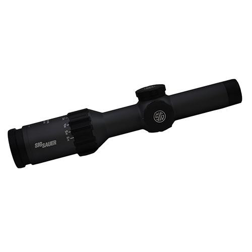 Sig Sauer Tango6 SFP Tactical Riflescope 1-6x24mm, 30mm Main Tube, HellFire Triple X Reticle, Graphite