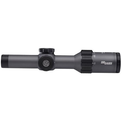 Sig Sauer Tango6 FFP Tactical Riflescope 1-6x24mm, 30mm Main Tube, .300 Blackout Horseshoe-Dot Reticle, Matte Black