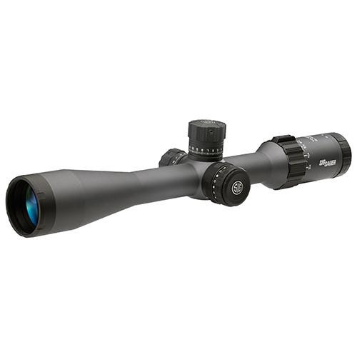 Sig Sauer Tango6 Riflescope 3-18x44mm, 34mm Tube, SF, Illuminated MRAD Reticle, Graphite