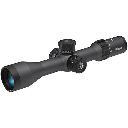 Sig Sauer Tango6 Riflescope 4-24x50mm, 34mm Tube, Illuminated MRAD Reticle, Graphite