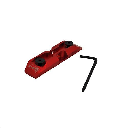 Odin Works KeyMod Low Profile Bipod Adapter Red
