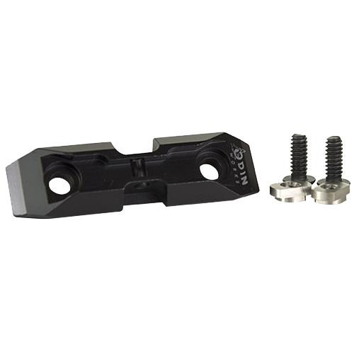 Odin Works M-Lok Low Profile Bipod Adapter, Black