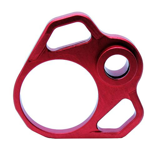 Odin Works Pistol Buffer Tube Back Plate, Red