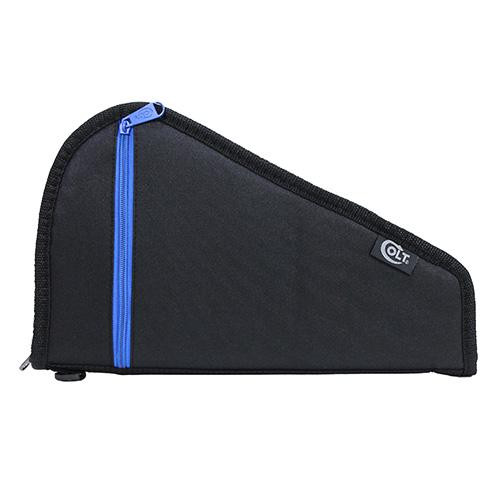 Bulldog Cases Colt Pistol Rug with Zipper Pocket Medium, 15" x 6", Black
